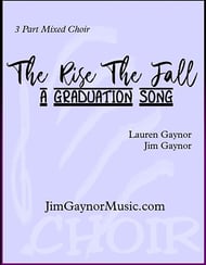 The Rise The Fall Three-Part Mixed choral sheet music cover Thumbnail